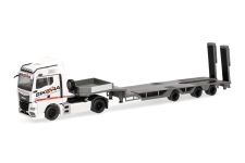 Herpa 320849 - H0 - MAN TGX GM Tieflade-Sattelzug Sikora